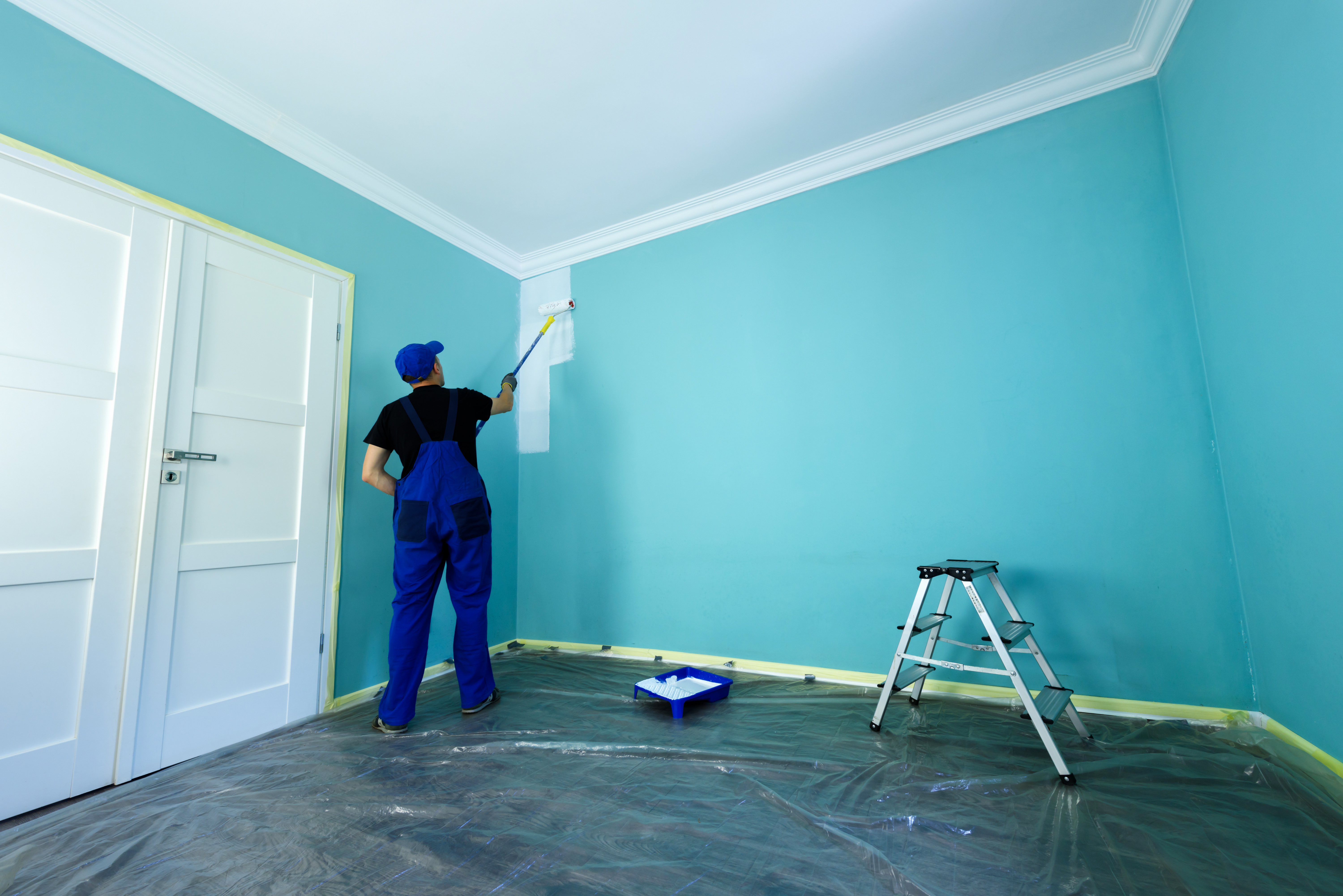 Baby room painting in Omaha